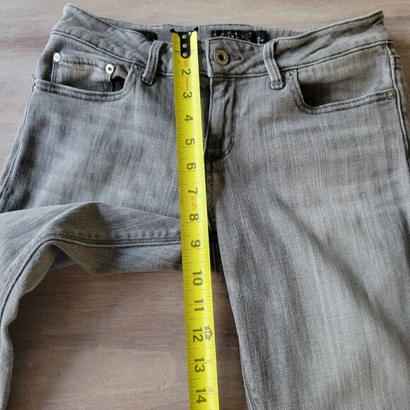 Lucky Brand Lolita Skinny Jeans Women 6/28 Gray Low Rise Ankle Stretch - Picture 6 of 8